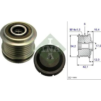 Předstihová spojka INA 535 0181 10
