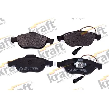 Brzdový systém Sada brzdových destiček, kotoučová brzda KRAFT AUTOMOTIVE 6006890