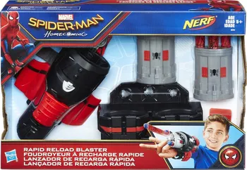 Dětská zbraň Hasbro Spiderman Nerf Blaster + 6 šipek