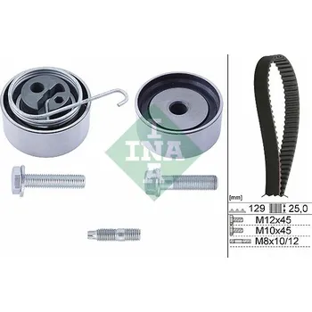 Sada rozvodového řemene INA 530 0491 10
