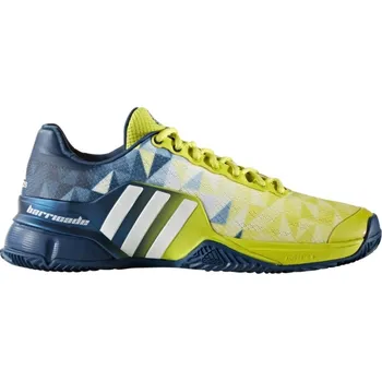 Pánská tenisová obuv adidas Barricade 2016 Clay žlutá 42,5