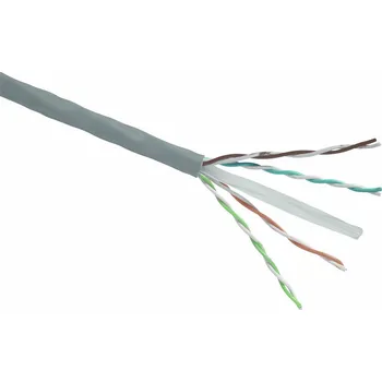Síťový kabel Solarix SXKD-6-UTP-PVC 500m/cívka Speciální cena pro registrované