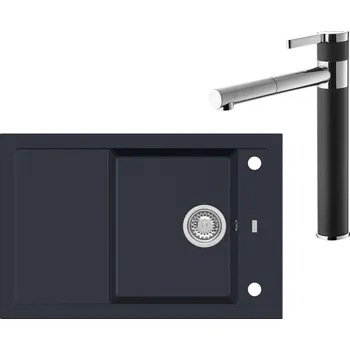 Granitový dřez Alveus Formic 30 twilight + baterie Zina twilight