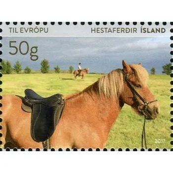 Poštovní známka (2017) MiNr. 1522 ** - Island - kůň