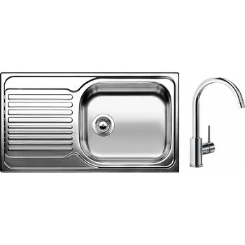 Nerezový dřez BLANCO Set Tipo XL 6 S + Mida chrom