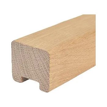 Bukové madlo 45x40mm s drážkou, EDB-SM230