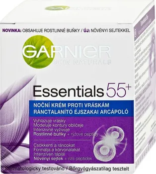 Pleťový krém Garnier Essentials 55+ noční krém proti vráskám 50 ml
