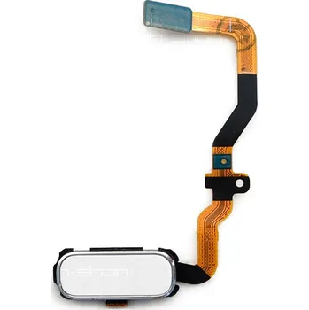 OEM Samsung Galaxy S7 G930 Home button včetně flexkabelu, bílý