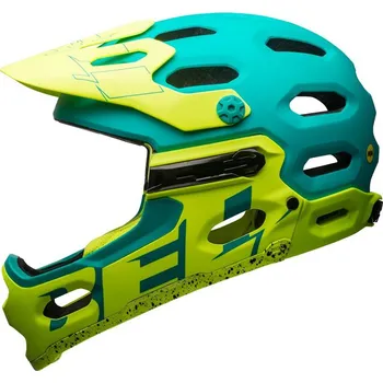 Cyklistická přilba Bell Super 3R Mips Mat Emerald/Retina Sear