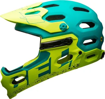 Cyklistická přilba Bell Super 3R Mips Mat Emerald/Retina Sear