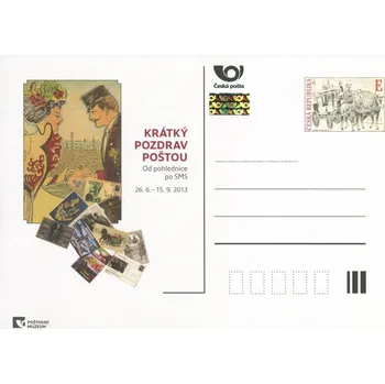 Poštovní známka Česká pošta (2013) CDV 130 ** - PM 93 - Od pohlednice po SMS