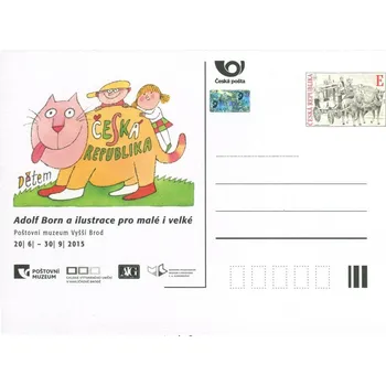 Poštovní známka Česká pošta (2015) CDV 130 ** - PM 105 - Adolf Born