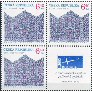 Poštovní známka Česká pošta (2003) č. 352 ** ( VK-4) - Česká republika - Tradice lidové tvorby: Krajky