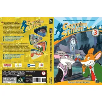 DVD film Myšák Geronimo Stilton 3 - Záhada Ratient Expresu DVD