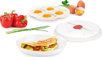 Nádobí do mikrovlnné trouby Tescoma Purity MicroWave miska na omelety a sázená vejce
