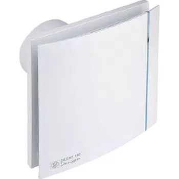 Domácí ventilátor Soler & Palau SILENT 100 CHZ DESIGN Ecowatt 12 V tichý úsporný axiální ventilátor s hygrostatem