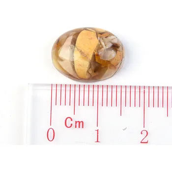 Sběratelství Oválná šperková mugle mookait brekciový 1.84g