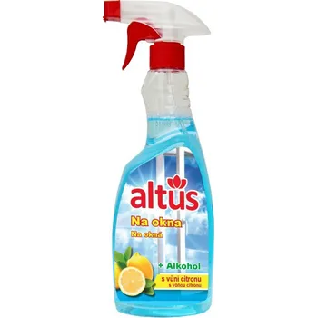 Čisticí prostředek na okna ALFACHEM ALTUS, na okna čistič skel, rozprašovač, 750 ml ALF-200000073