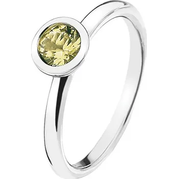 Prsten Hot Diamonds Emozioni Scintilla prsten Peridot Nature