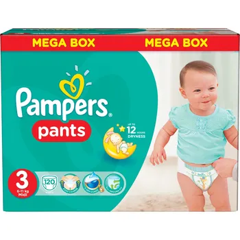 Plenkové kalhoty Pampers Pants 3 6-11 kg