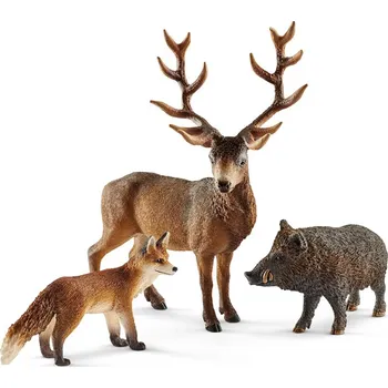 Schleich 41458 Set evropská lesní zvířátka Figurka Schleich 41458 Set evropská lesní zvířátka
