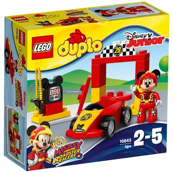 LEGO Duplo 10843 Mickeyho závodní auto Stavebnice LEGO LEGO Duplo 10843 Mickeyho závodní auto