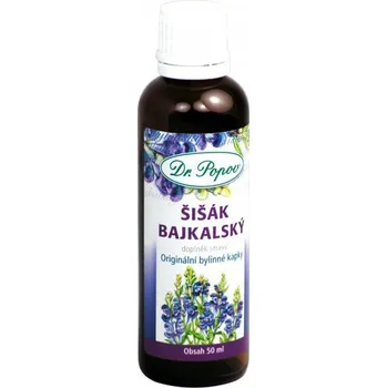 Přírodní produkt Dr. Popov Šišák bajkalský kapky 50 ml