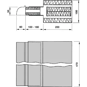 Soler & Palau PPV 03 teleskopický nástavec s tlumičem hluku