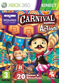 Hra pro Xbox 360 Carnival Games In Action X360