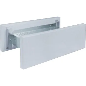 Ventil Ventishop VSR-N 1000 průchozí stěnový ventil čtyřhranný