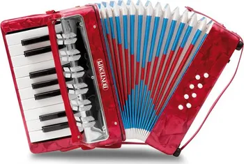 Hudební nástroj pro děti Bontempi Dřevěná harmonika 17 klapek