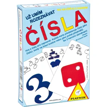 Výuková hračka Piatnik Už umím rozeznávat čísla
