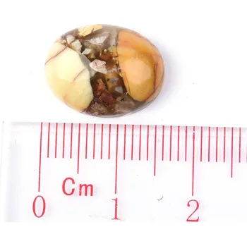 Sběratelství Mugle šperková ovál mookait brekciový 1.78g