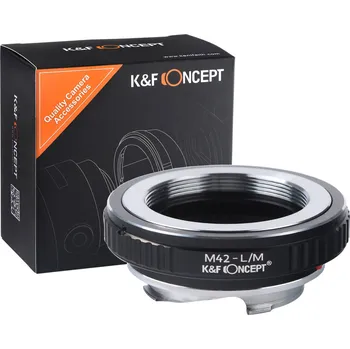 Adaptér / redukce z M42 na Leica M (Umožní nasadit M42 objektivy na fotoaparáty nebo redukce s bajonetem Leica M)