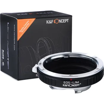 Adaptér / redukce z Canon EOS na Leica M (Umožní nasadit EOS objektivy na fotoaparáty nebo redukce s bajonetem Leica M)