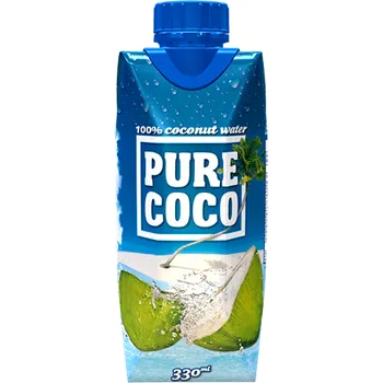 Pure Coco 100% kokosová voda 12 x 330 ml