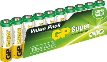 GP Baterie Super Alkaline LR6 (AA, tužka)