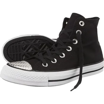 Dámská obuv Converse Chuck Taylor All Star Hi black/silver/black