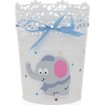 Kovový stojan na tužky a pastelky - Různé motivy zvířátek - vzor 12