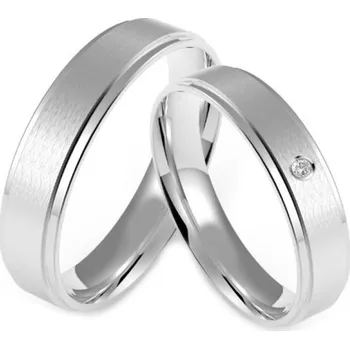 Prsten Snubní prsteny ze stříbra ST1136