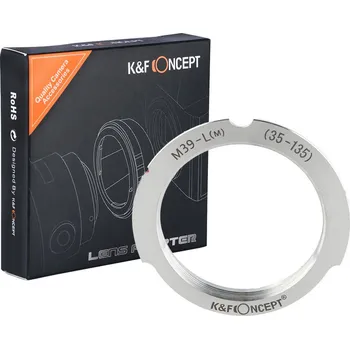 Adaptér / redukce z M39 na Leica M pro ohnisko 35/135 mm (Umožní nasadit M39 objektivy na fotoaparáty nebo redukce s bajonetem Leica M)