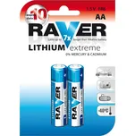 RAVER Lithiová baterie AA (FR6)