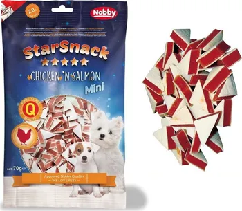 Pamlsek pro psa Nobby StarSnack Mini Soft kuře/losos 70 g