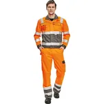 CERVA Colyton bunda HV oranžová/šedá