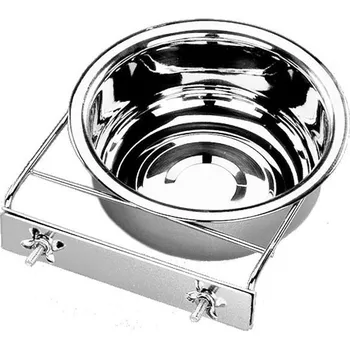 Miska pro psa Nobby nerezová miska do klece 19 cm/1,3 l