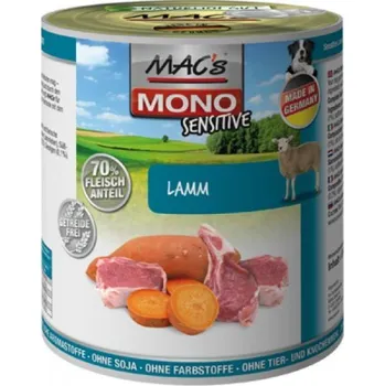 Krmivo pro psa MAC's Dog Mono Sensitive jehně