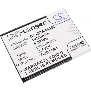 Baterie pro mobilní telefon Baterie Cameron Sino CS-OTA463SL pro Alcatel One Touch Pixi Glitz 4G - neoriginální