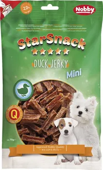 Pamlsek pro psa Nobby StarSnack Mini Duck Jerky 70 g