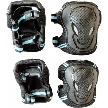 Sada chráničů Micro Chrániče kolen a loktů černé