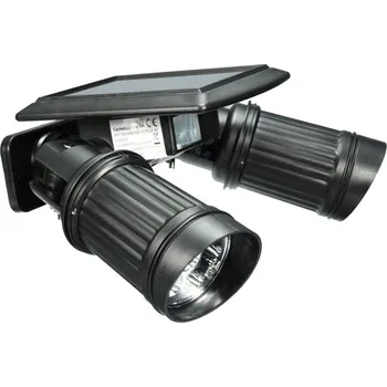 Solární LED svítidlo s PIR - dual